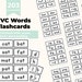 Fry's First 100 Sight Words! Flashcards! Printable! Elementary School ...