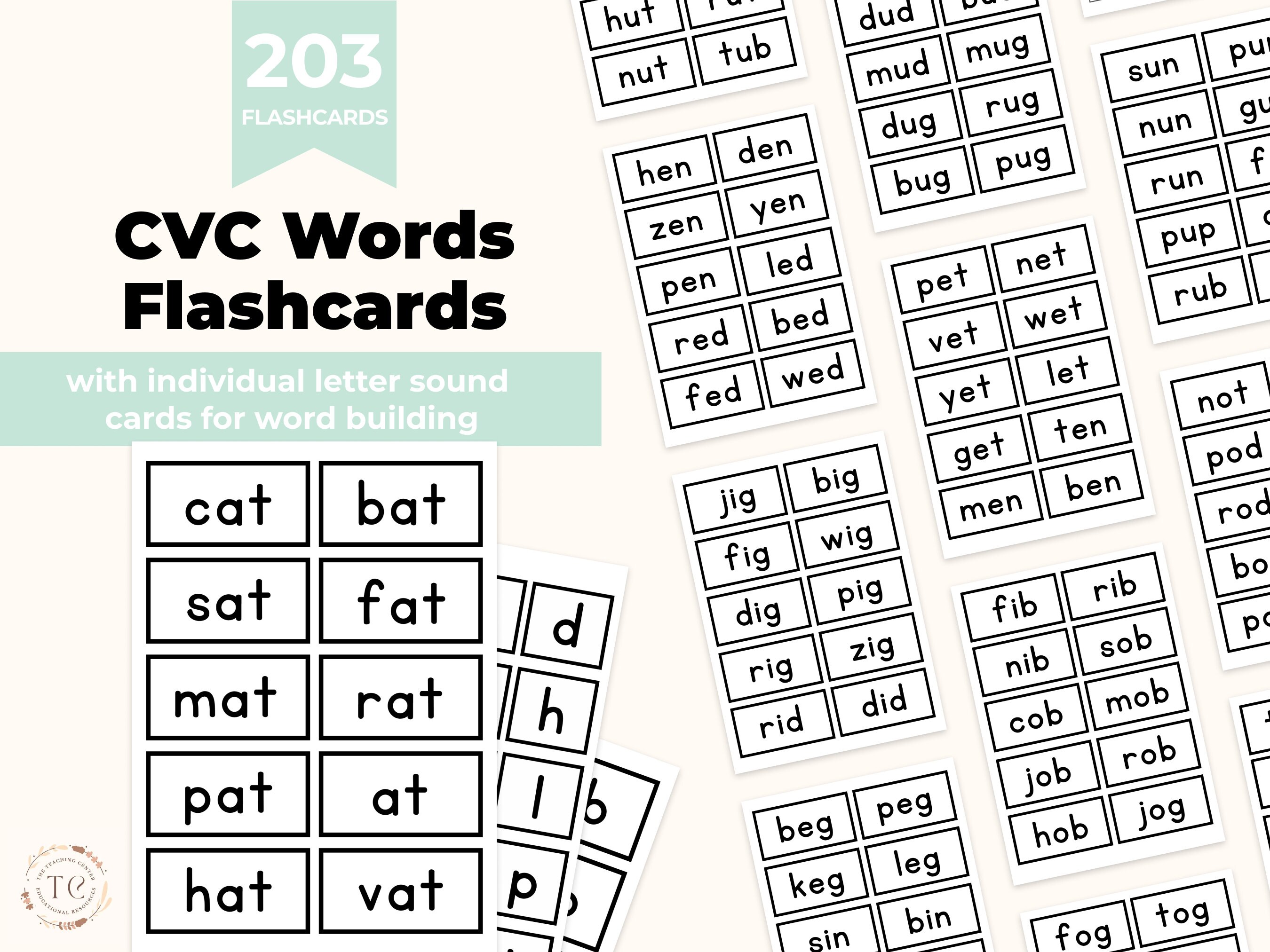 Beginning Sounds – Consonants – ESL Flashcards