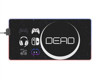 Alfombrilla de ratón LED para juegos