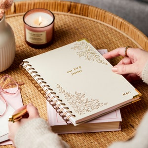 Personalised IVF Journal - IVF Planner - IVF Book - Ivf Diary - Personalised ivf Notebook - ivf gift