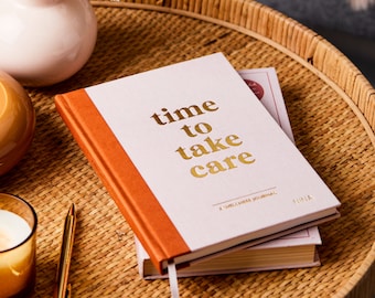 Personlig hälsojournal: Självvårdsspårare, Dagligt välbefinnande - Handgjord i Storbritannien - *Amerikanska tullar ingår*