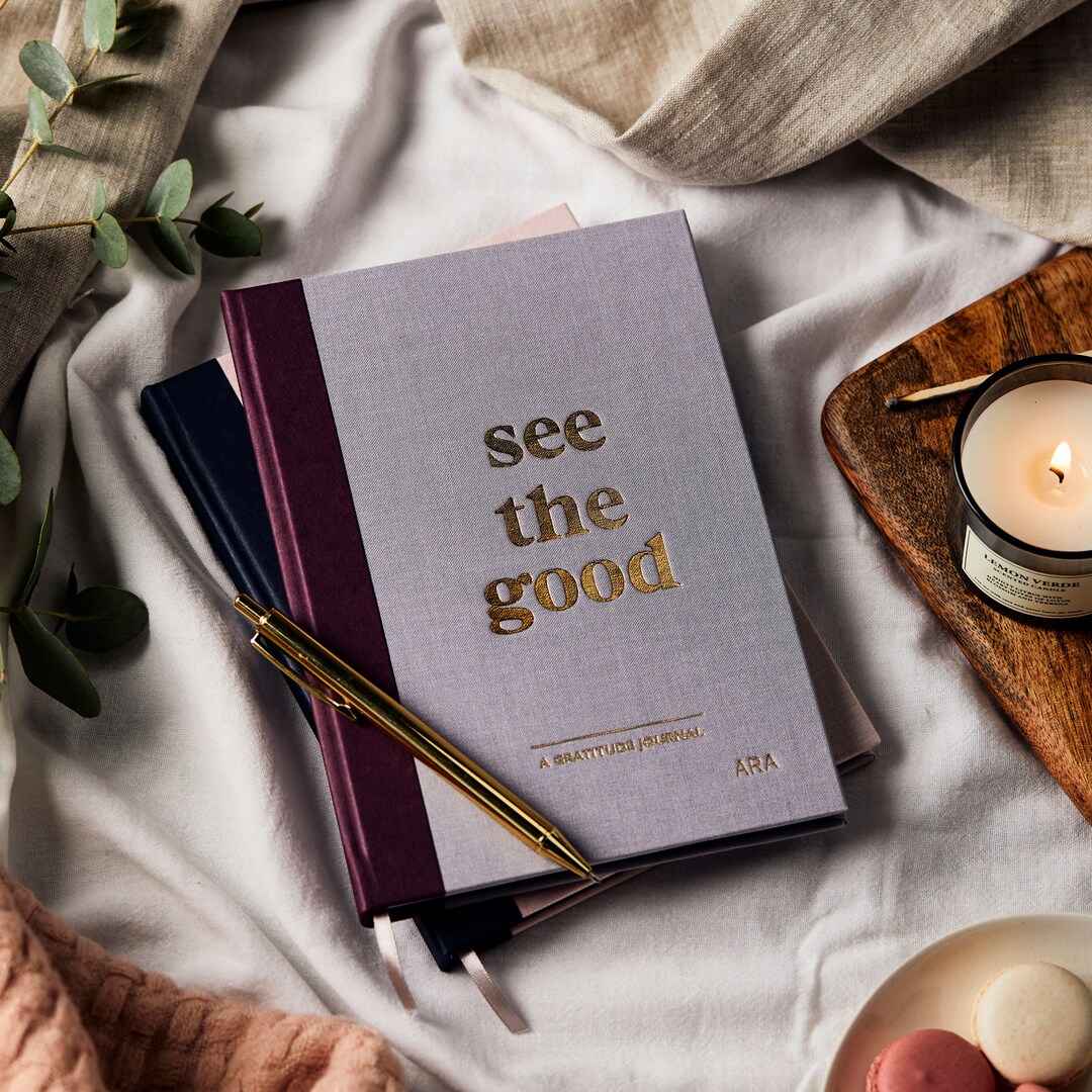 Personalized Gratitude Journal - Self Care Journal - Gratitude Tracker ...