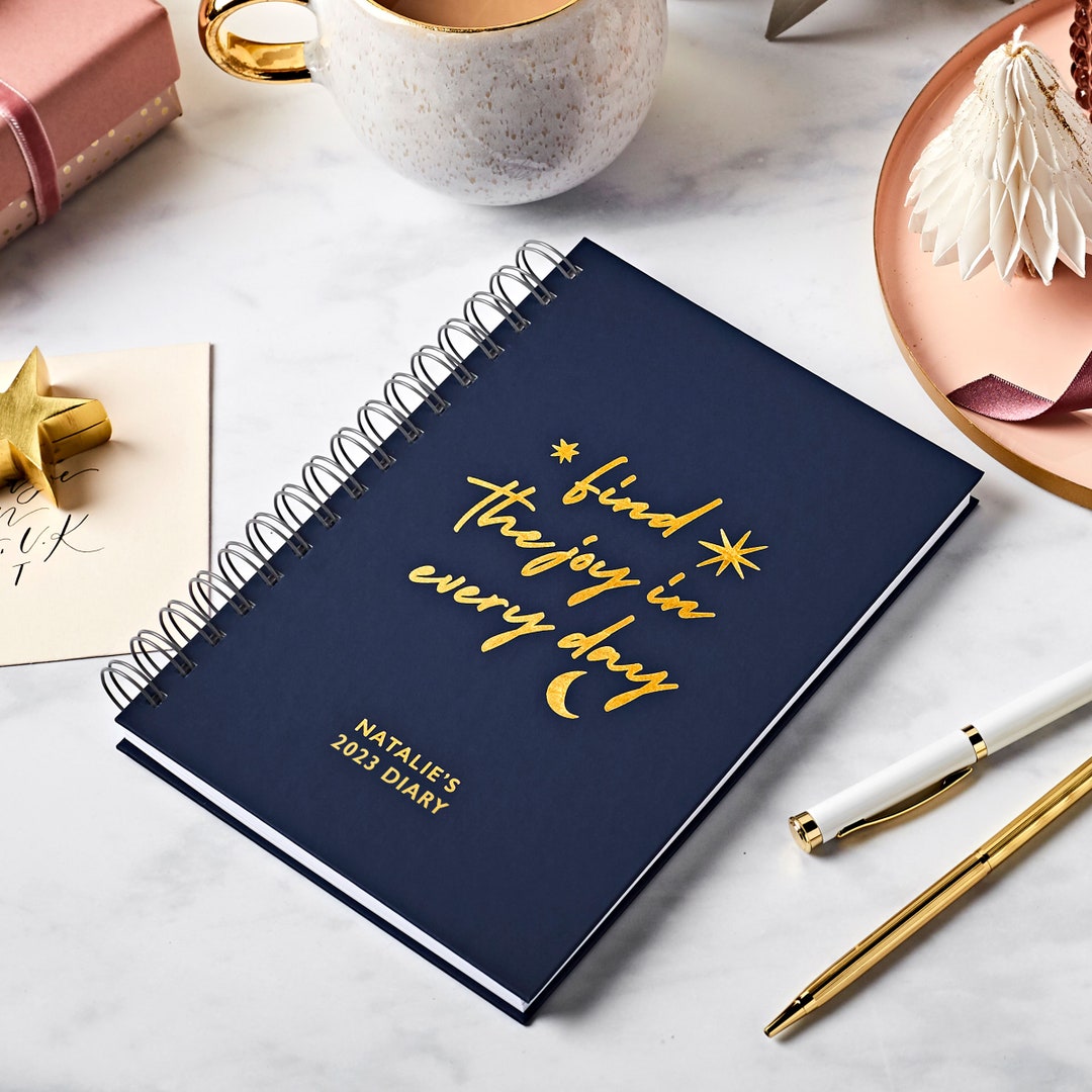 Personalised Joyful 2025 Diary 2025 Diary 2025 Etsy
