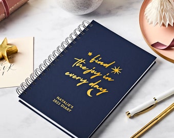 Personalised Joyful 2024 Diary - 2024 Diary - 2024 Personalised Diary - Personalised Diary 2024 - Journal Notebook Diary