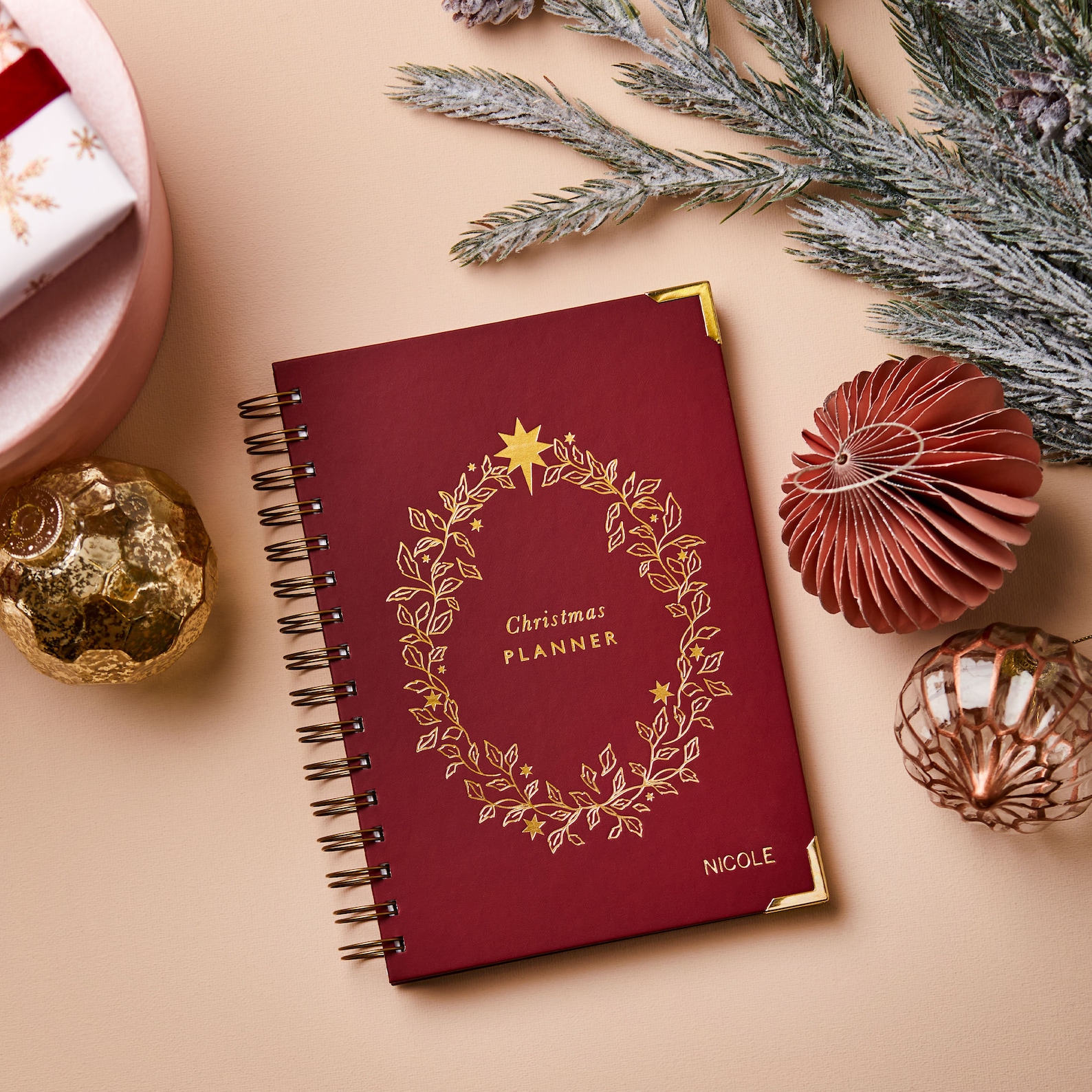 Personalised Christmas Planner