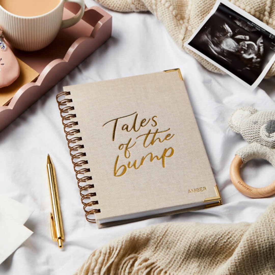 Personalised Pregnancy Journal Pregnancy Planner Pregnancy Journals