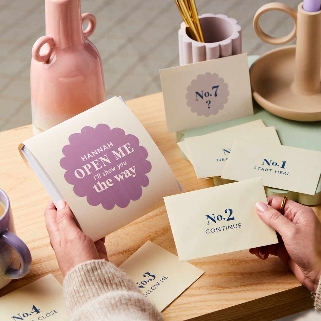 Personalised Treasure Hunt Gifts for Friends Birthday Gift Etsy