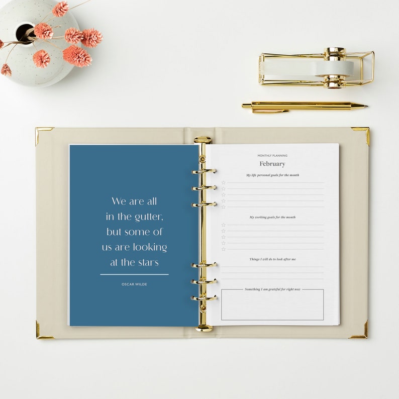 Personalised My Organised Life Planner Lifestyle Planner Best Daily Planners Organisers And Diaries image 2