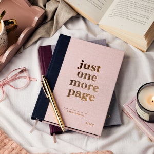 Personalised Reading Journal - Book Journal - Book Rating Journal - Gifts For Book Lovers - Book Gift - *US Tariff Covered*