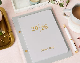 Personalized Analogue 2027 Weekly Diary  - Personalised Diary 2027 - 2027 Weekly Planner - Journal Notebook Diary - *US Tariffs Covered*