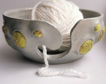 Unique fibre yarn bowl