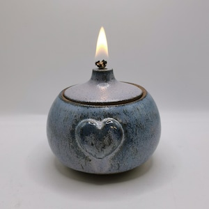 Oil lamp | meditation flame | handmade pottery