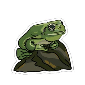 Frog Die-Cut Stickers