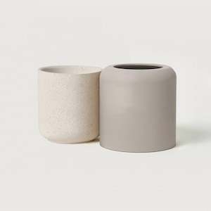 Molde de silicona para tarro ORIA JAR M-TALL de 450 ml / 16 oz / Molde para hormigón / Jarrón cilíndrico de hormigón / Molde para maceta / Hormigón y Jesmonite