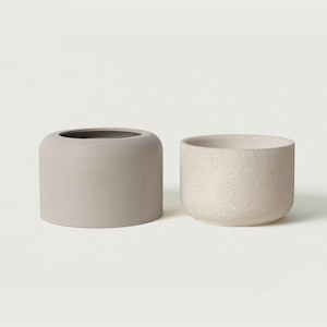 Molde de silicona para recipiente para velas ORIA JAR L / 350 ml / 12 oz / Molde para concreto / Molde para maceta de 4 pulgadas para concreto y Jesmonite