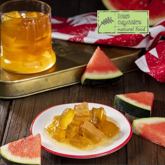 Watermelon Peel Jam, Organic Jams, Handmade Flavors,Natural Watermelon Peel  Jam, Organic Marmalades,Delicious Jams, 290g/jar FREE SHIPPING