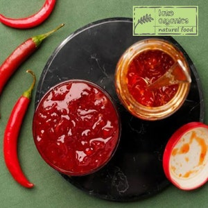 Homemade hot pepper  jam, hot pepper jelly, Organic Jams, Handmade Flavors, Natural Jam, Organic Marmalades,  290g/jar - FREE SHIPPING