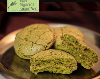 Homemade, Pistachio, Crush Cookies, Butter Cookie, Pistachio Cookie, Sweet Biscuit, Tea biscuit, Gift, Cooky, 250gr - FREE SHIPPING