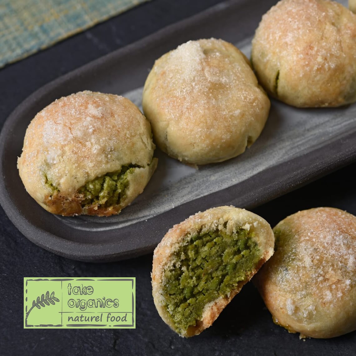 Homemade Pistachio Stuffed Cookies, Butter Cookie, Pistachio Cookie, Sweet Biscuit, Tea biscuit, Gift, Cooky,  250gr - FREE SHIPPING