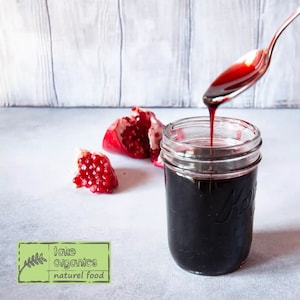 Pomegranate Syrup,Organic Healthy Pomegranate Sauce,Natural Pomegranate Molasses,Pomegranate Salad Dressing,Sour,Pure,FREE SHIPPING