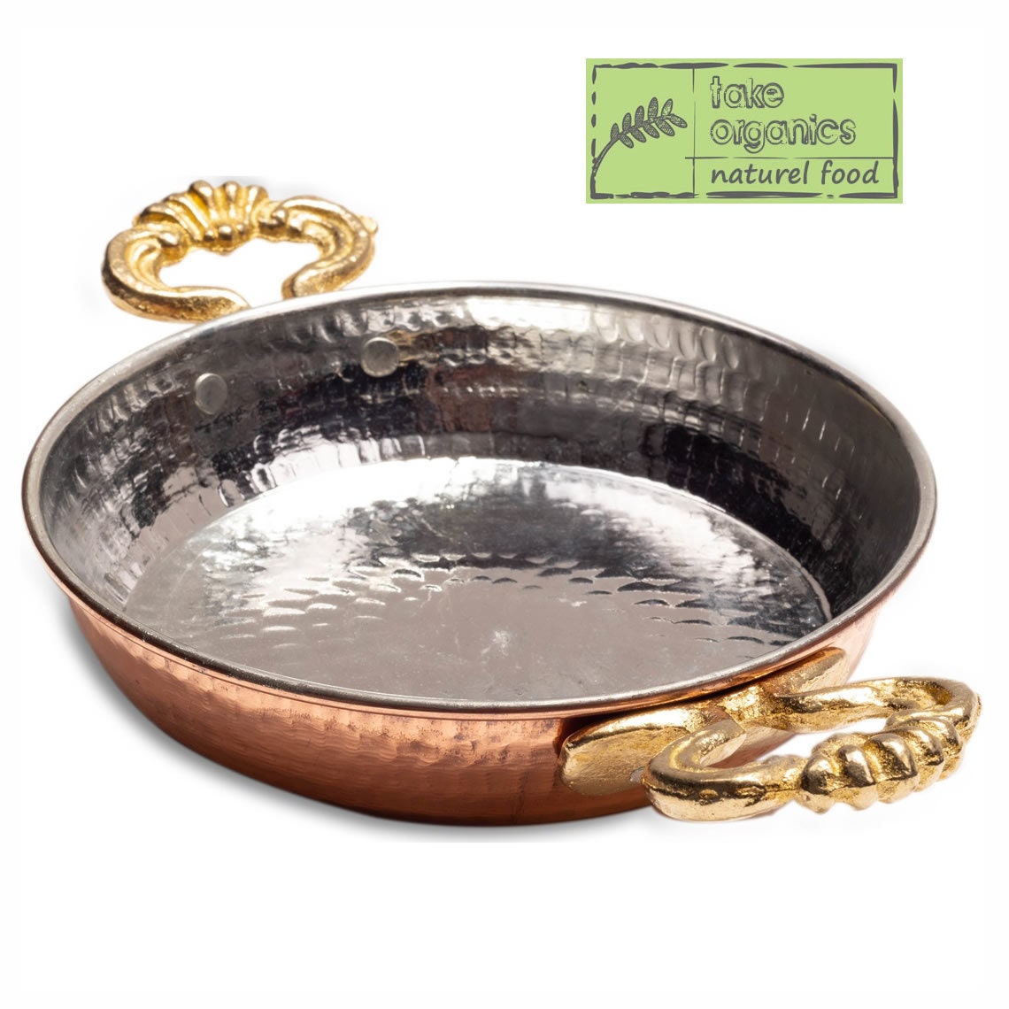 Handmade Pan Handmade Forged Copper Frying Pan Set, Turkish Roasting Pans (15-19 Cm ...
