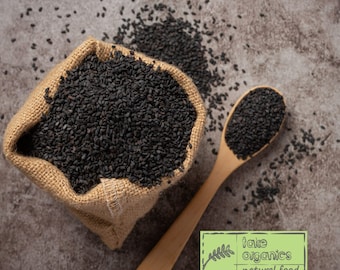 Organic Black Cumin Seed (Nigella Sativa)