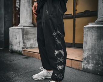 Sweatpants OGONPUSHKA Cut black