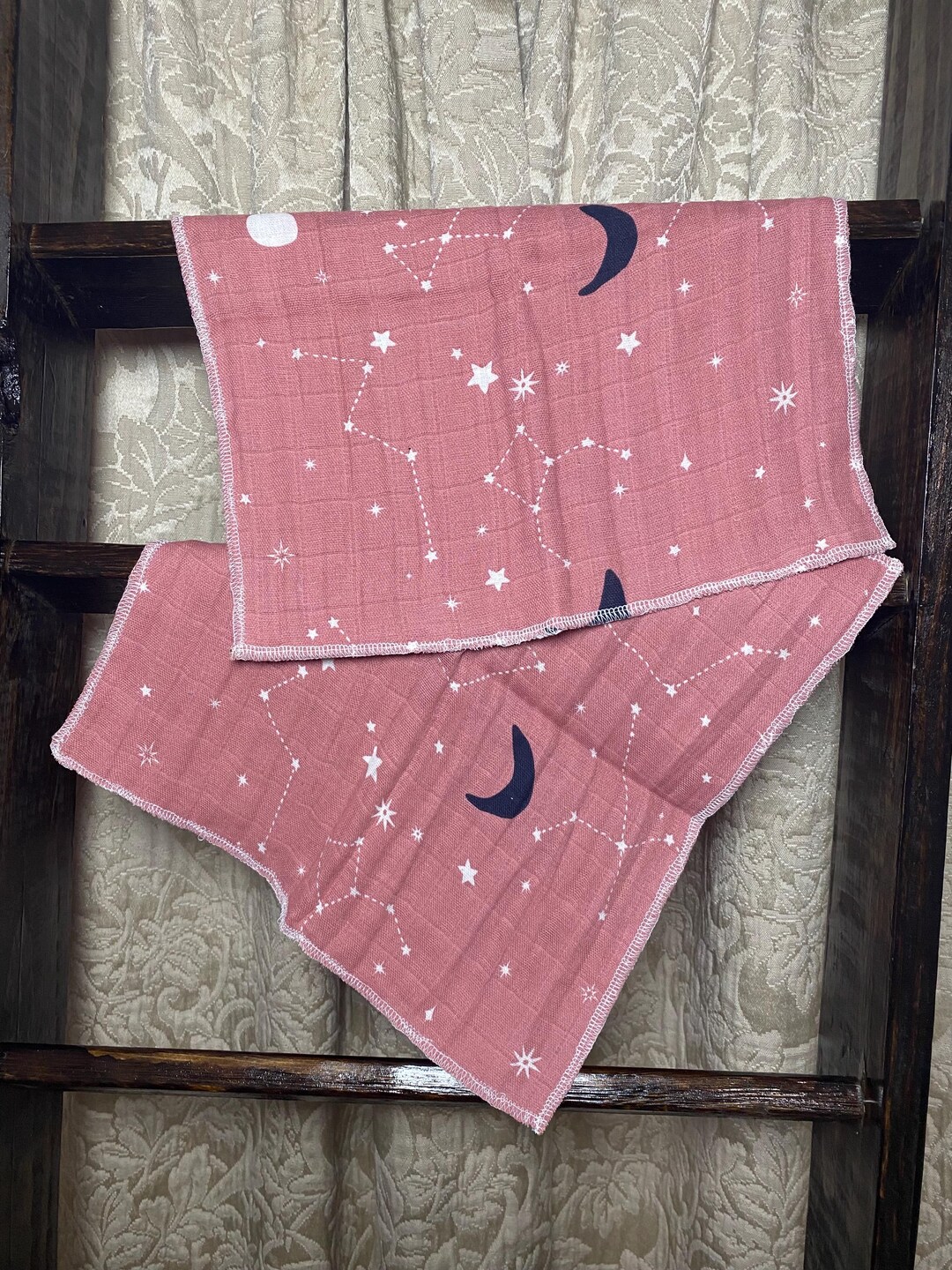 Stars and Moons Burp Rags - Etsy