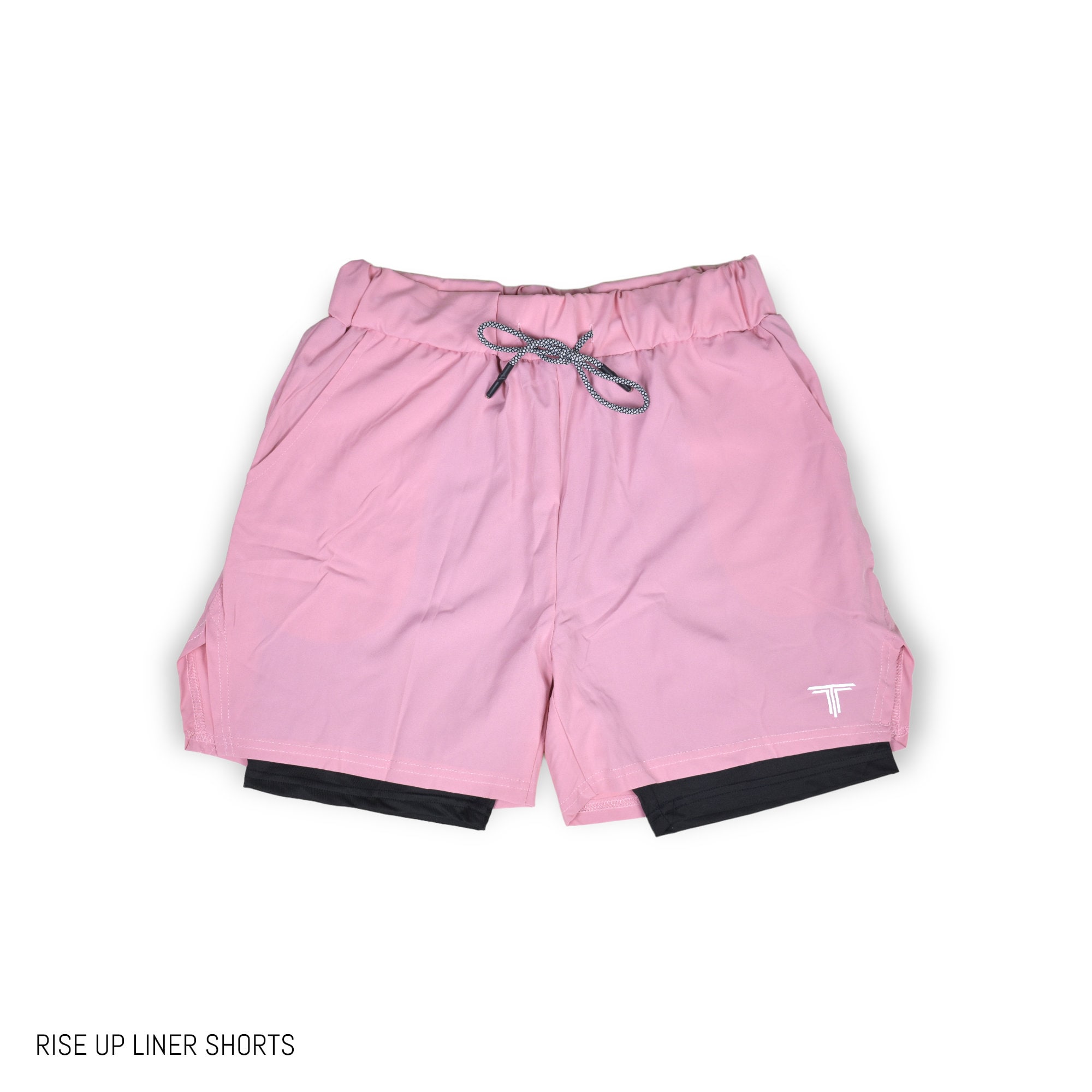 Mens pink athletic hot sale shorts
