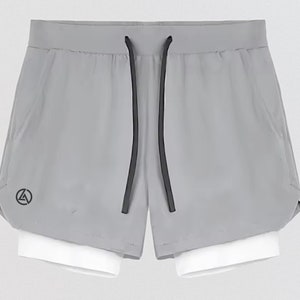 Mens Gym Shorts With Built-In Liner, Mens Running Shorts With Liner