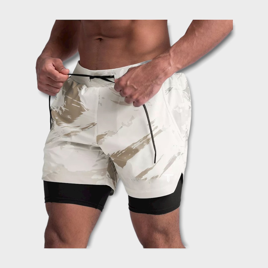Buy Mens Workout Liner Shorts for Running, Gym Shorts for Men