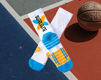 Basketball Socks for Athletes Size 8-11 | Best Cushioned Socks for Training and Running