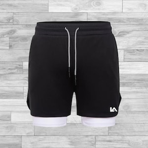 Workout Shorts with Liner, Gym and Exercise Shorts for Running, Athletic Shorts