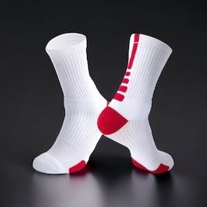 3-Pack Basketball Cushion Socks, Athletic Socks