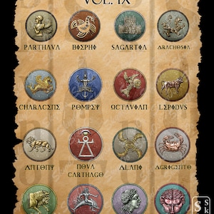 CARTHAGE - Ancient Faction Emblem & Symbol - Digital Printable Logo image 10