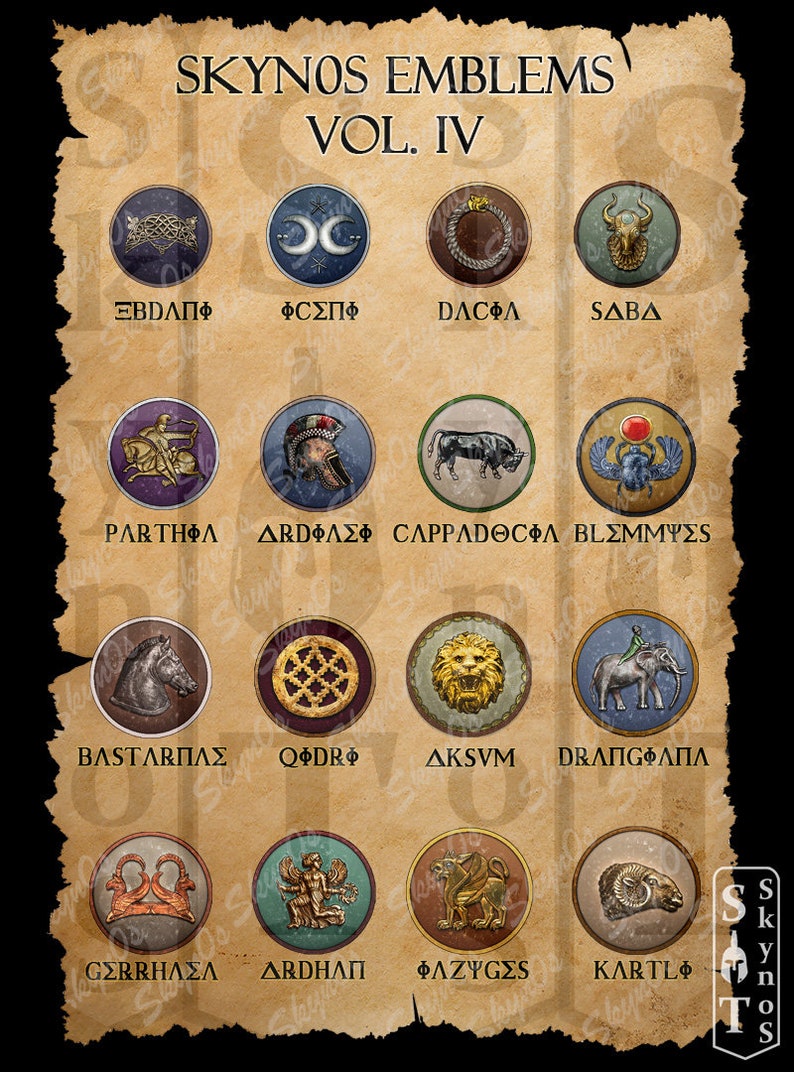 CARTHAGE - Ancient Faction Emblem & Symbol - Digital Printable Logo image 5