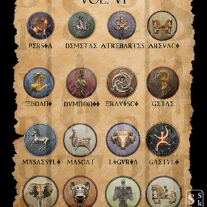 CARTHAGE - Ancient Faction Emblem & Symbol - Digital Printable Logo image 7