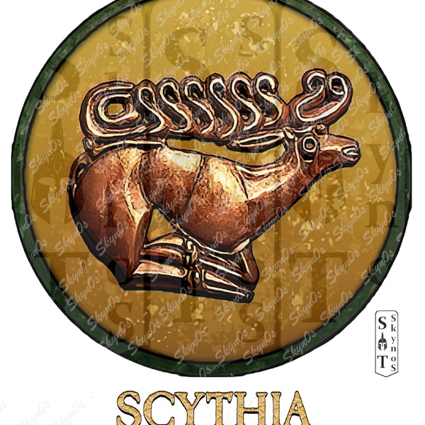 SCYTHIA - Ancient Faction Emblem & Symbol - Digital Printable Logo