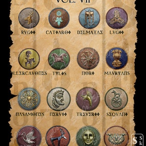CARTHAGE - Ancient Faction Emblem & Symbol - Digital Printable Logo image 8