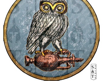 ATHENS - Ancient Faction Emblem & Symbol - Digital Printable Logo