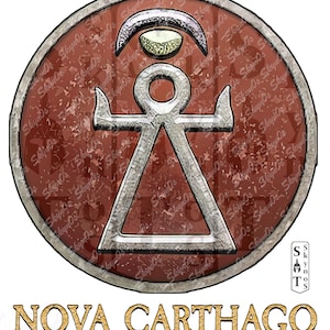 NOVA CARTHAGO - Ancient Faction Emblem & Symbol - Digital Printable Logo