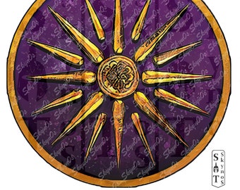 MACEDON - Ancient Faction Emblem & Symbol - Digital Printable Logo