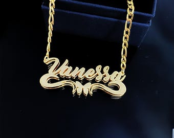 Name Necklace Vanessa Jewellery Customized Name Necklace At ₹ 150