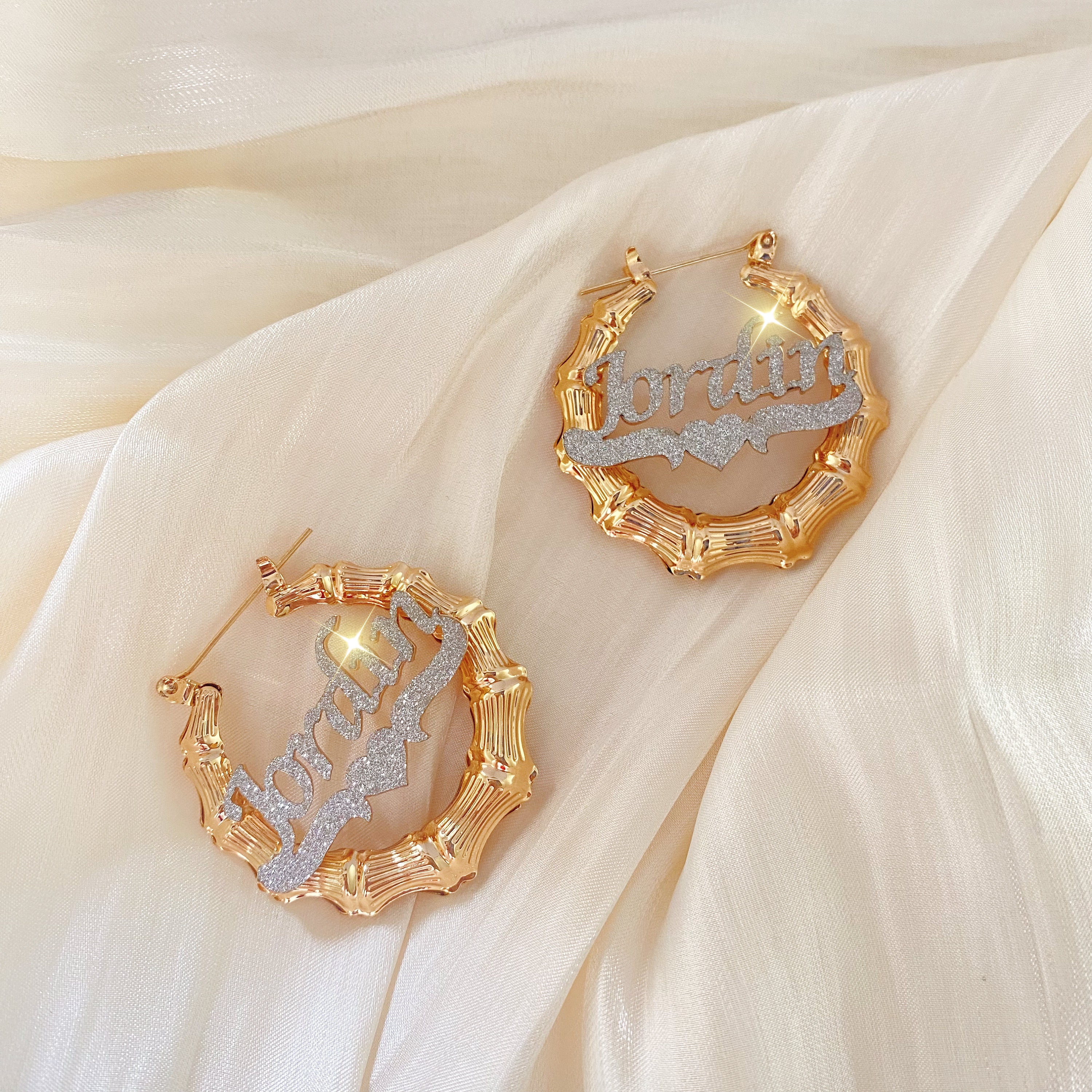 Baby girl bamboo earrings best sale