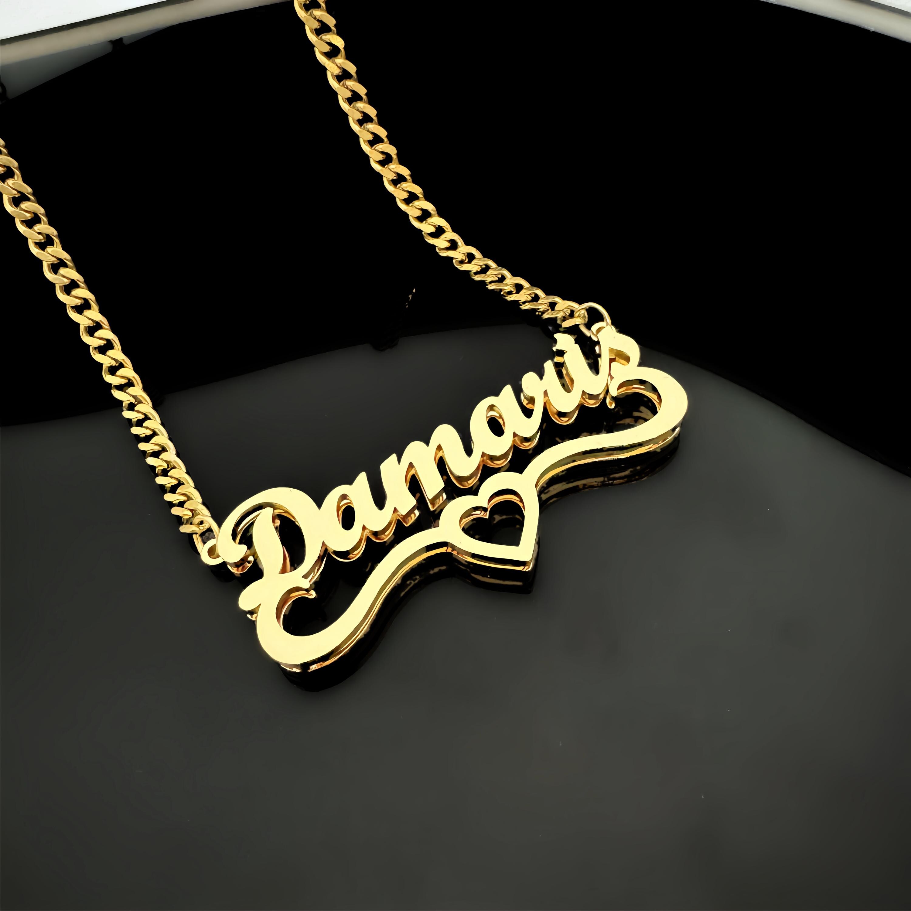 Nameplate Necklace, Custom Name Necklace, Double Plate Name Necklace, Gold Name Necklace, Custom Necklace, Personalized Gift, Christmas Gift - Etsy Nameplate Necklace, Custom Name Necklace, Double Plate Name Necklace, Gold Name Necklace, Custom Necklace, Personalized Gift, Christmas Gift - Etsy