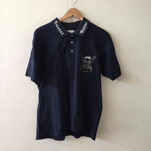 Vintage 90s Polo shirt Jeans Charles de Castelbajac sport love size 4 M medium