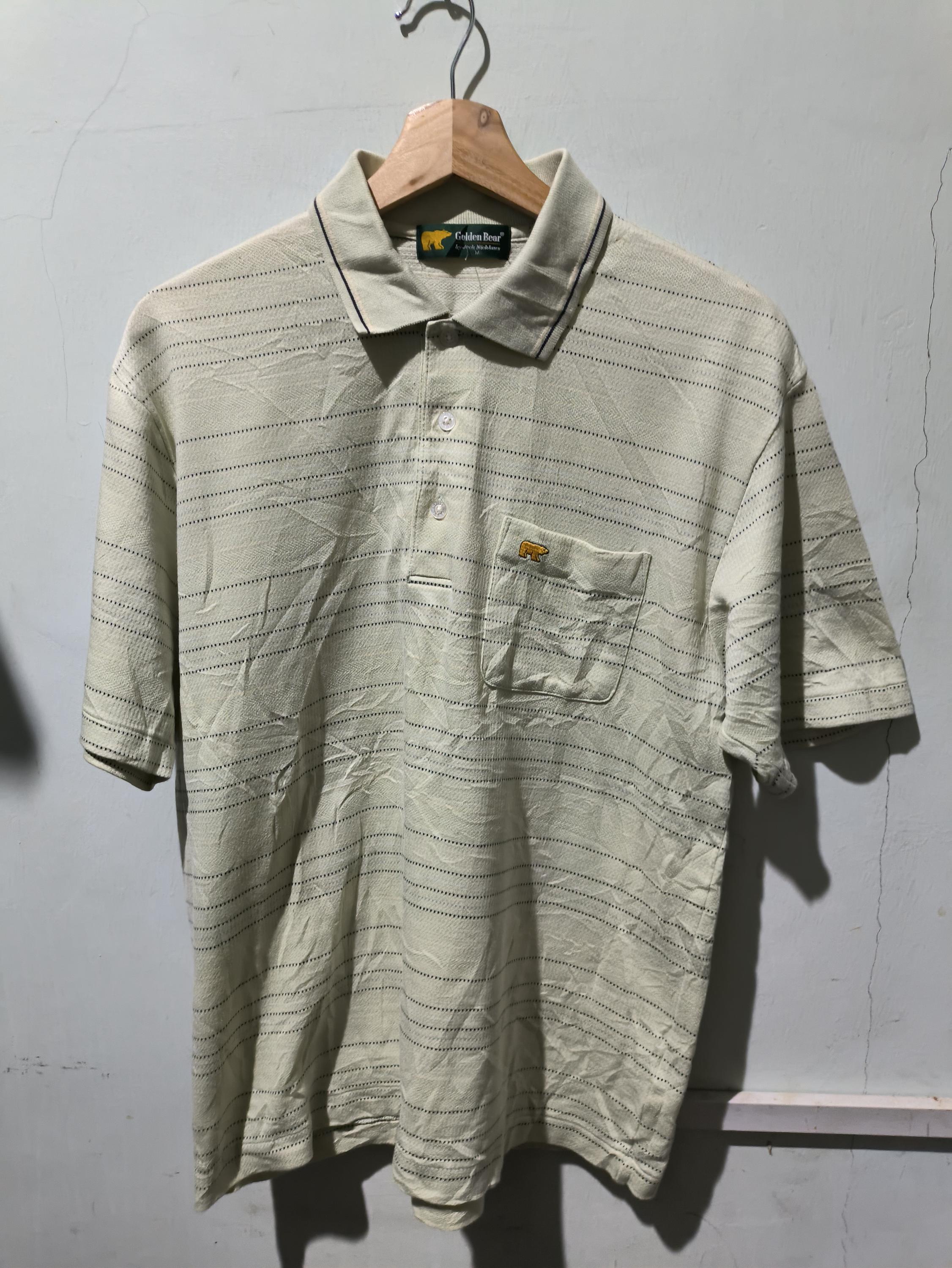【逸品】 Vintage Golden Bear Polo Shirt Size M Yellow - Etsy Clothing