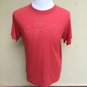Vintage 1992 Coke Coca Cola Shirt Gr. L Rottöne