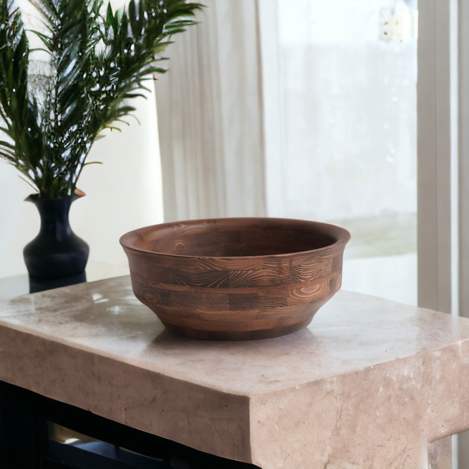 Timber Vanity Rounded Bathroom Wooden Vanity Vanities Sink Round Recrangle Wood - Etsy