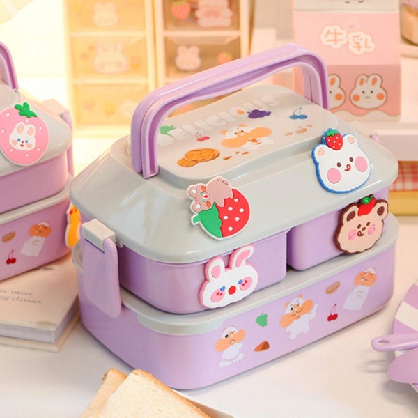 Kawaii Lunch Box - Etsy